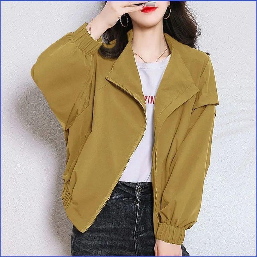 Women's New Long-Sleeved Jacket All-match Loose Cardigan Top Coat